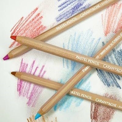 Caran D'ache Pastel Pencils - Chinese White (788.901)