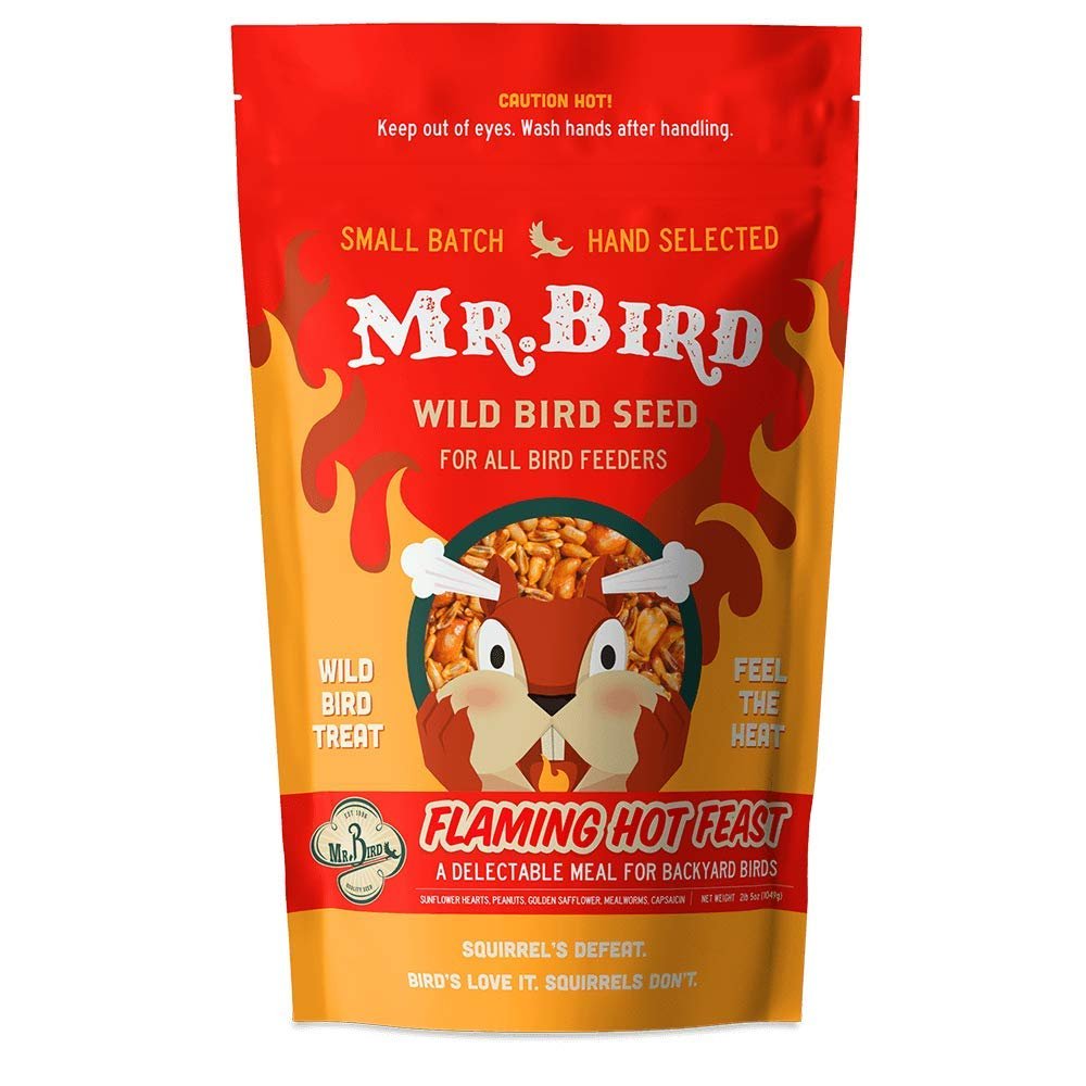 Mr. Bird 6-Pack Flaming Hot Feast Small Loose Seed Bag 2 lbs.