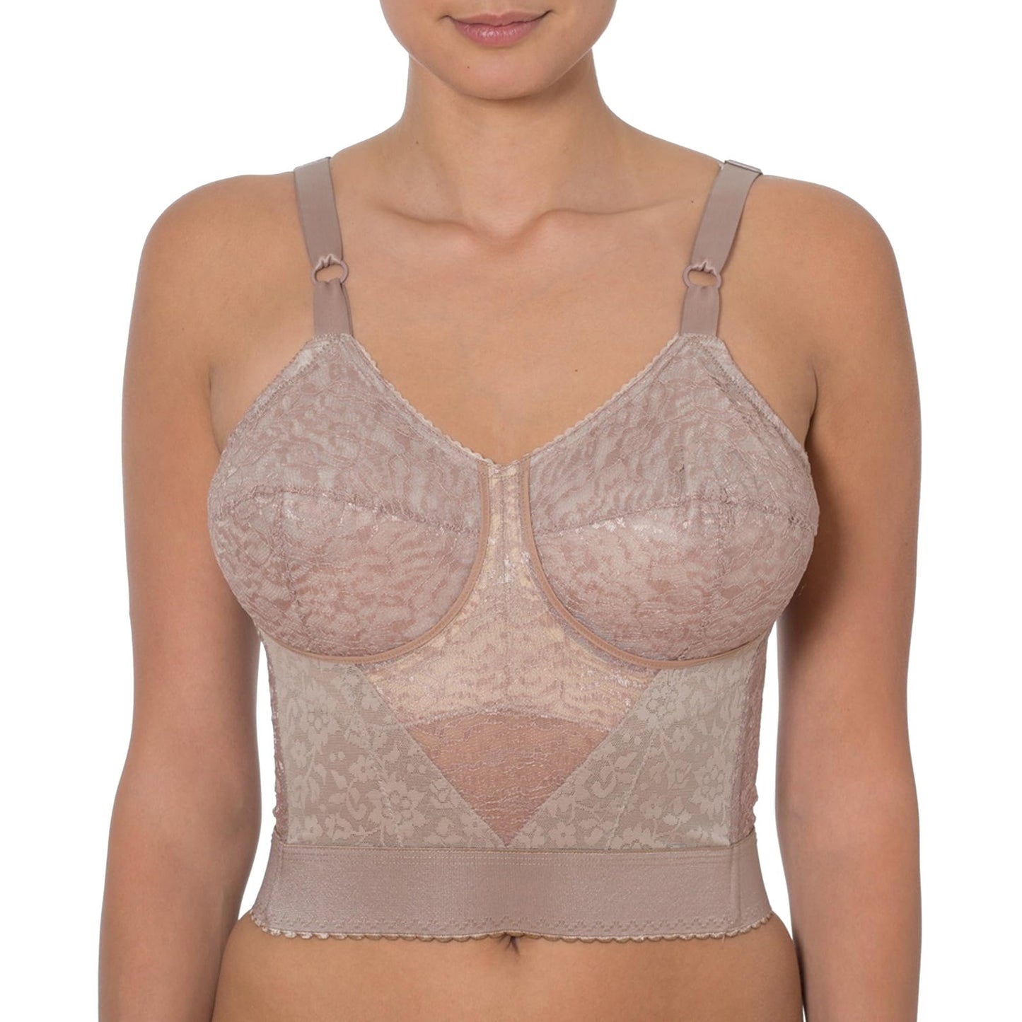 Rago Style 2202 - Long Line “Expandable Cup” Bra
