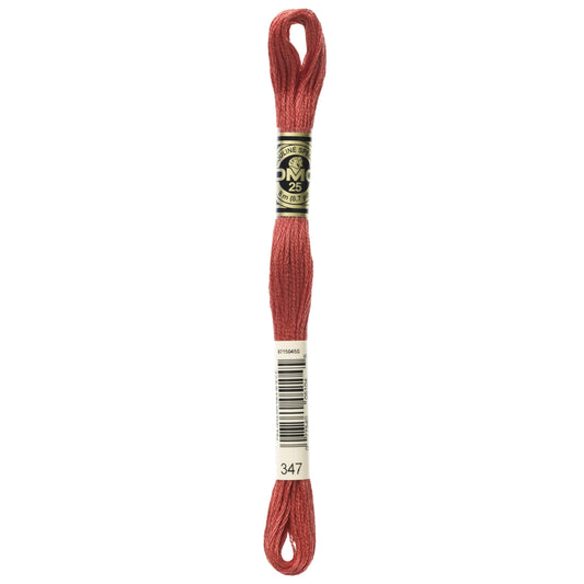 Bulk Buy: DMC Thread Six Strand Embroidery Cotton 8.7 Yards Very Dark Salmon 117-347 (12-Pack)