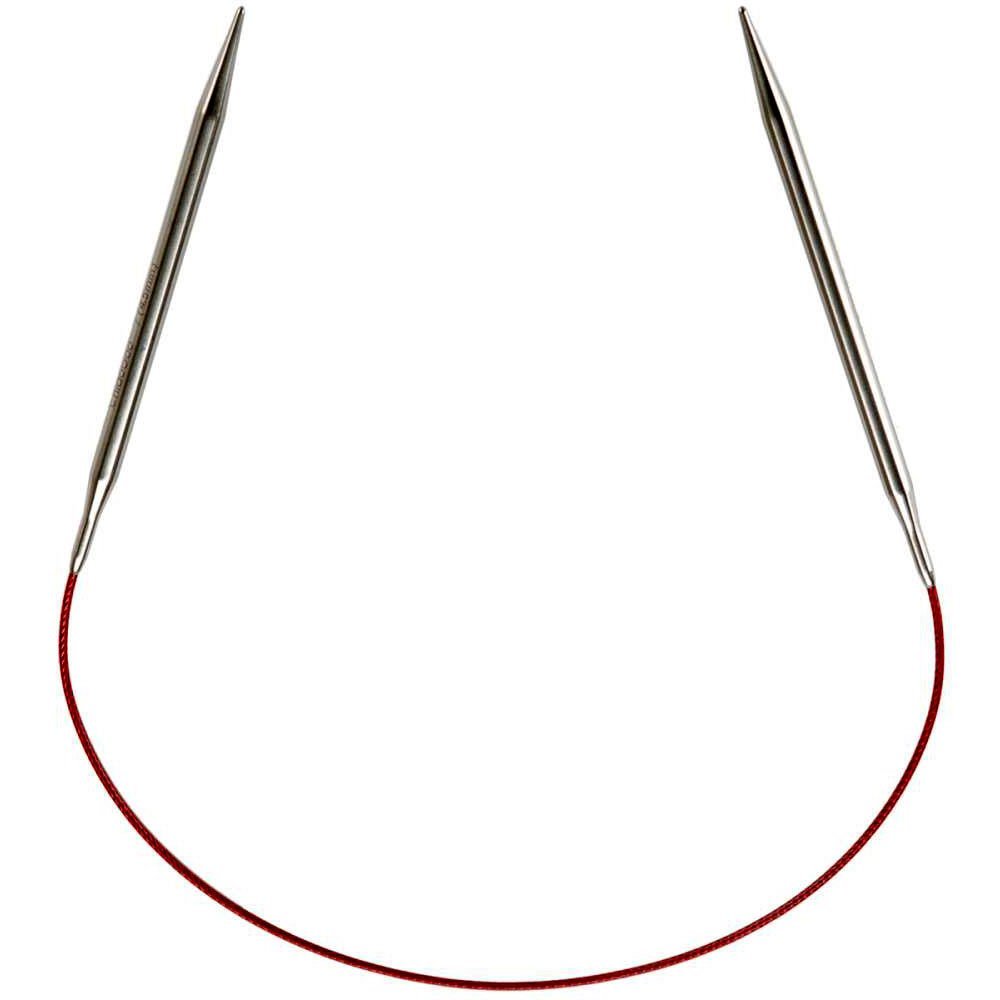 ChiaoGoo Red Lace Circular 16 inch 40 cm Stainless Steel Knitting Needle Size US 11 8mm 7016 11