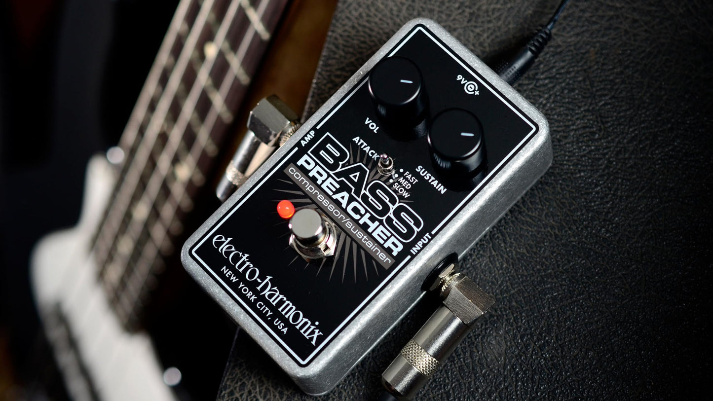 Electro-Harmonix Bass Preacher Compressor/Sustainer Pedal
