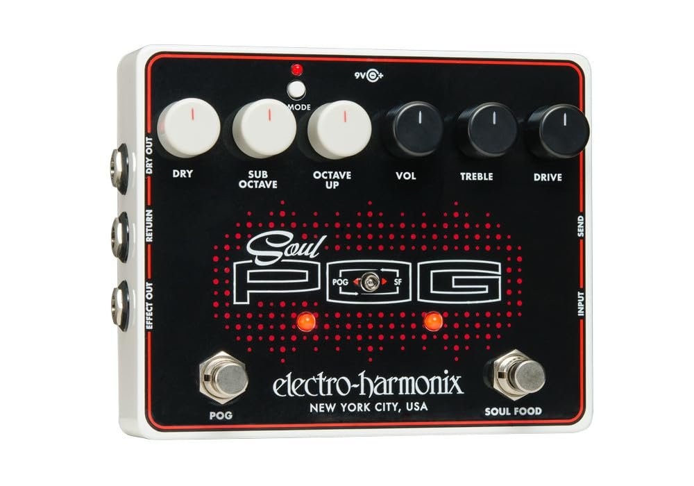 Electro-Harmonix Soul POG Overdrive/Octave Multi-Effect Pedal