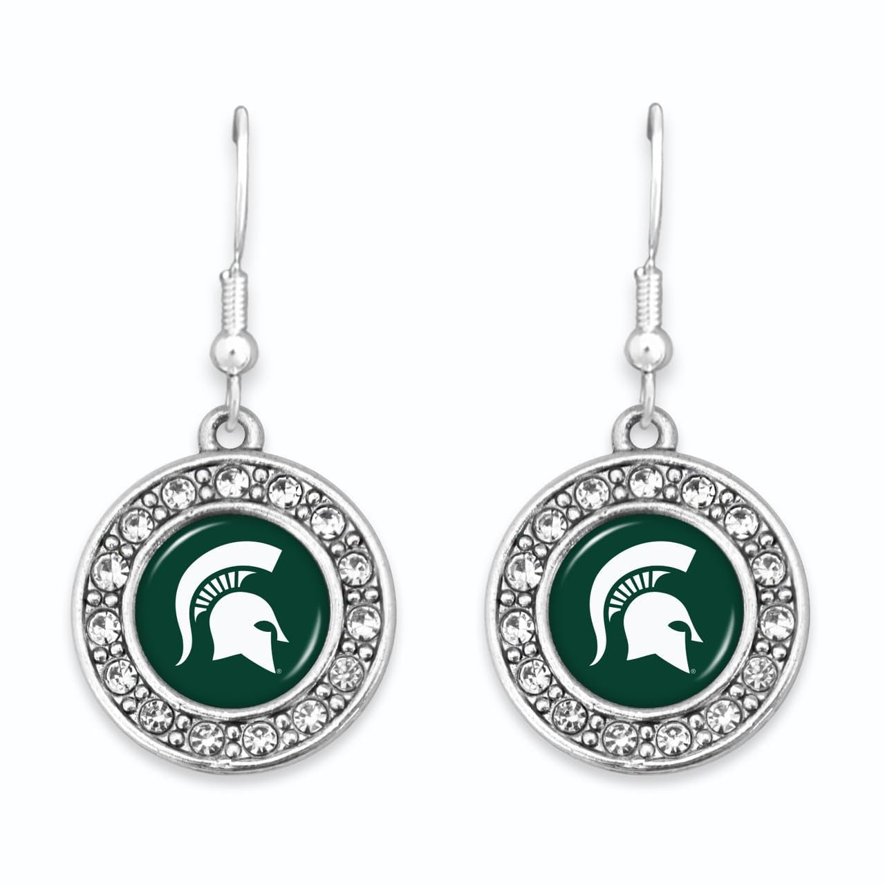 Michigan State Spartans Abby Earrings Jewelry Gift Licensed MSU
