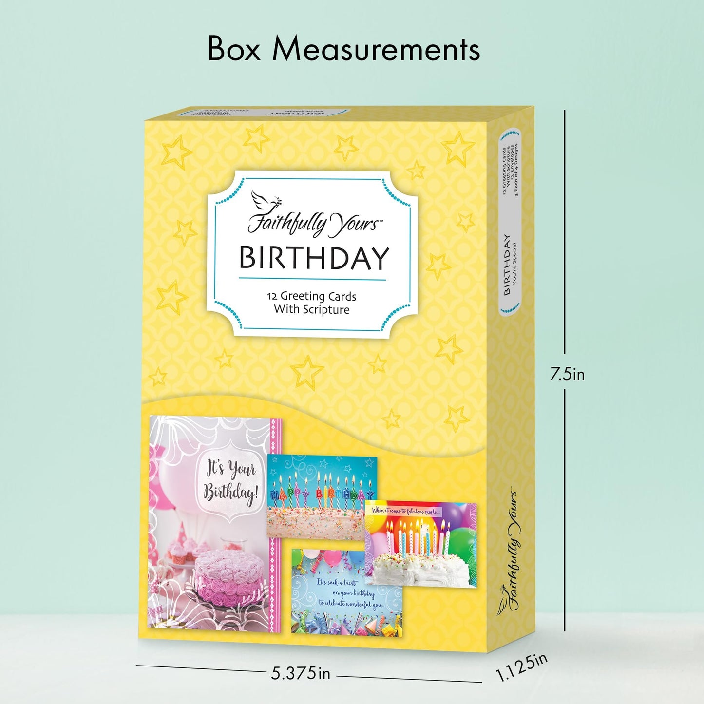 Designer Greetings Faithfully Yours Boxed Everyday Assortment Cards