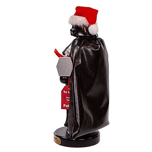 STAR WARS Kurt Adler 10-Inch Vader with Tie Fighter Nutcracker