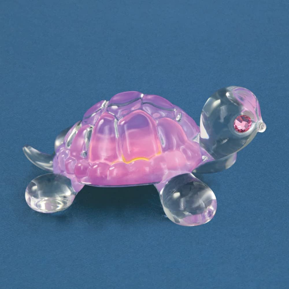 Glass Baron ~ Pink Turtle