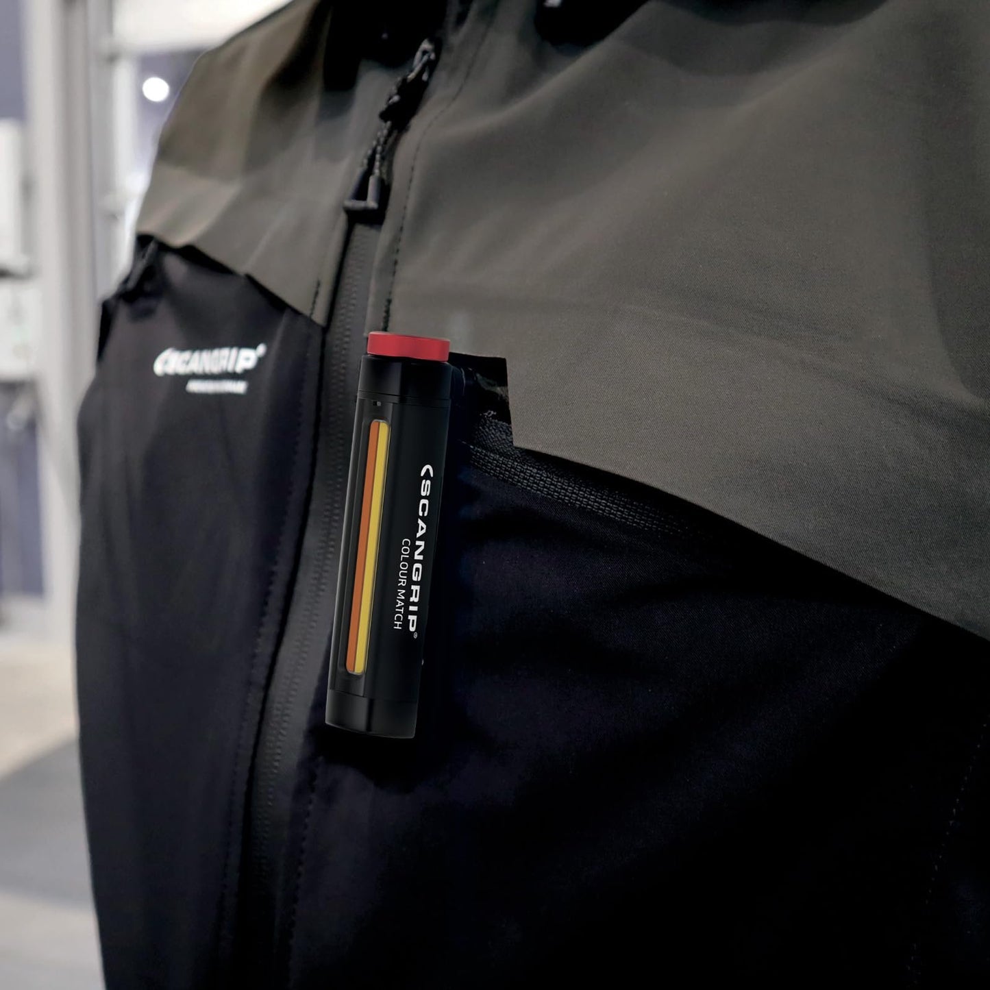 SCANGRIP UNIMATCH, Multifunctional LED Headlamp and Penlight in one with Stepless CCT for Adjustable Color Temperature, Rechargeable, Compact, Spotlight