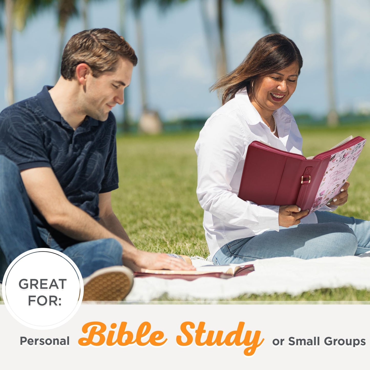 Christian Art Gifts Fashion Bible Cover I Know The Plans Floral Jeremiah 29:11 Faux Leather, Pink/Plum