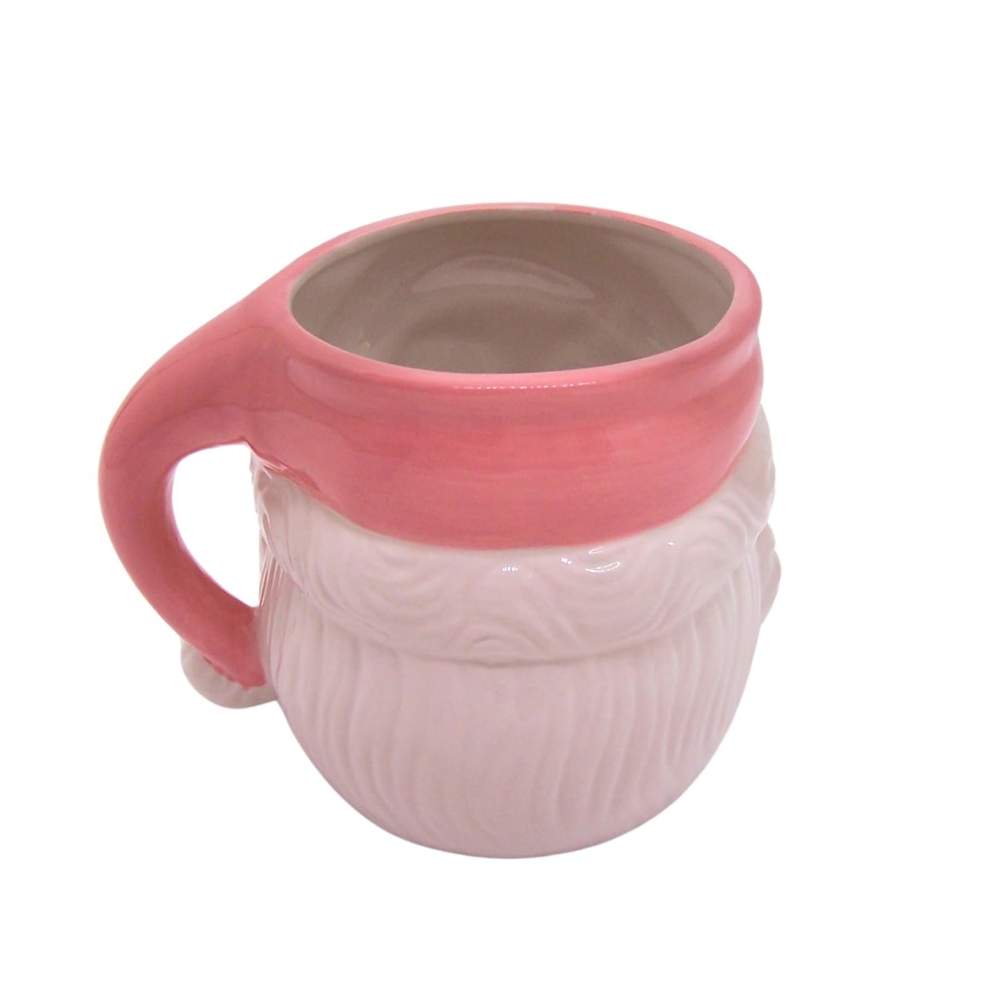 Raz Imports Jingle & Cocoa 7.5" Pink Santa Container