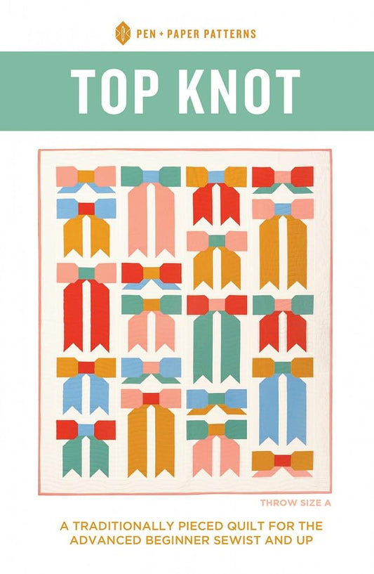 Top Knot Quilt Pattern by Pen & Paper