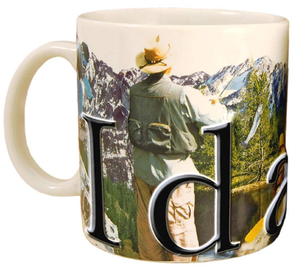 Americaware Idaho 18oz. Color Relief Coffee Mug