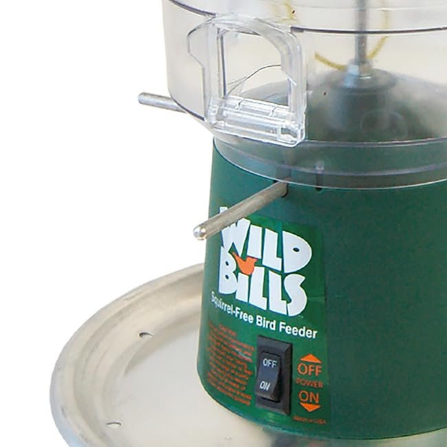 Wild Bills Electronic Bird Feeder & Waste Free Seed, 8 Port