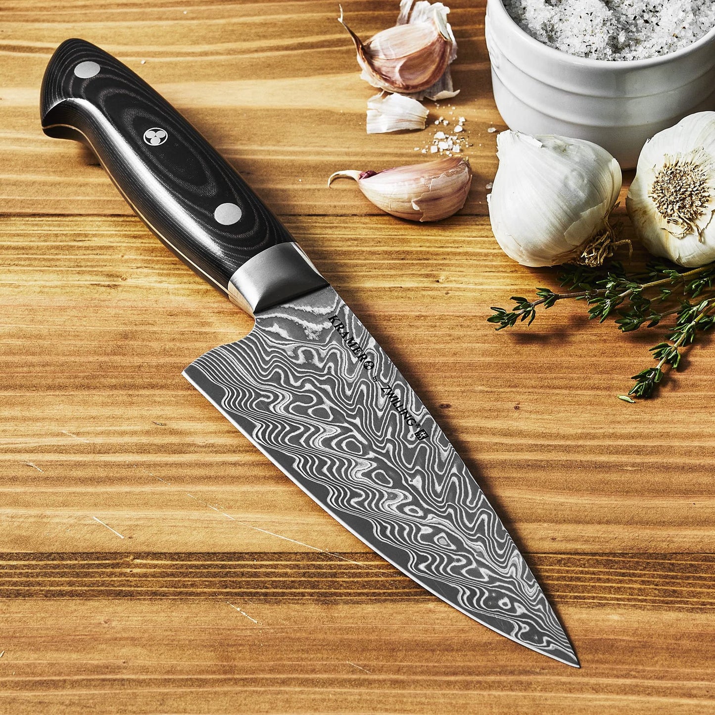 KRAMER by ZWILLING EUROLINE Damascus Collection 6-inch Chef's Knife