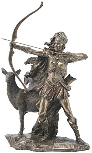 US 12.25 Inch Artemis - The Goddess of Hunting and Wilderness Figurine