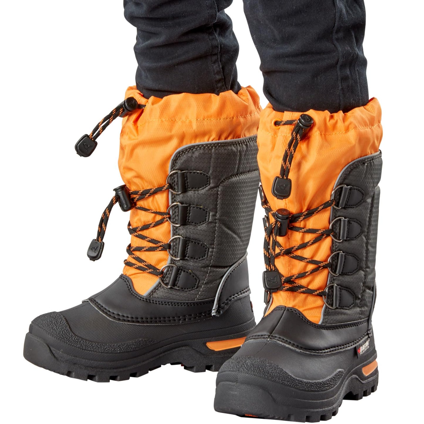 Baffin Unisex Kids' PINETREE Waterproof Insulated Mid-Calf Winter Boots w/Comfort-Fit Inner Boot System & Arctic Rubber Base