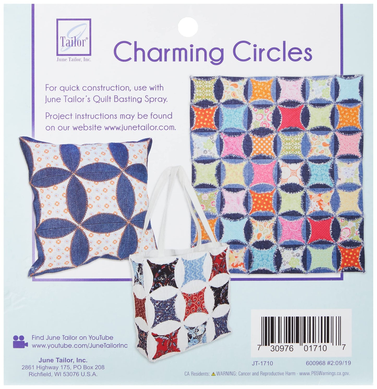 June Tailor Charming Circles Ruler