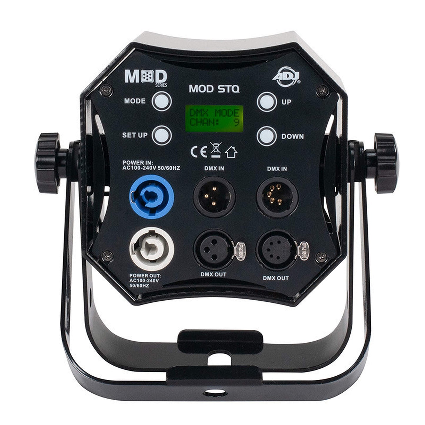 ADJ MOD STQ Compact Metal housing High Output Color Changing LED Par.