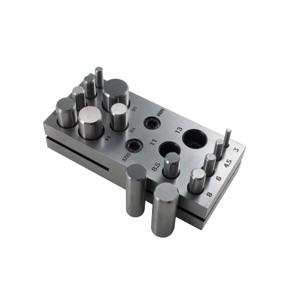 Disc Cutter 14 Round Punches - for Jewelry Making - SFC Tools - 25-154