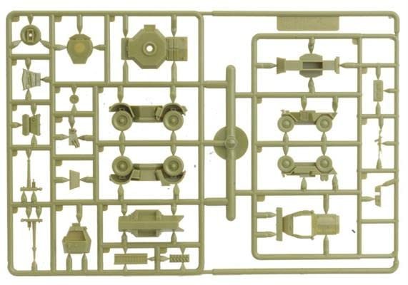 Flames of War: British Daimler Armoured Car Troop (Late-War)