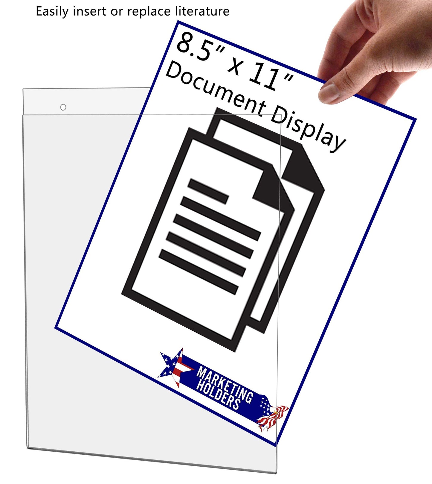 Marketing Holders Ad Frame Signs Deli Menus Restaurants Flyer Certificate Holder Hours of Operation Party Lists Advertisement Store Horizontal or Vertical Regulations Instructions