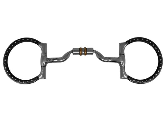 Showman D-Ring Low Port Comfort Snaffle Bit