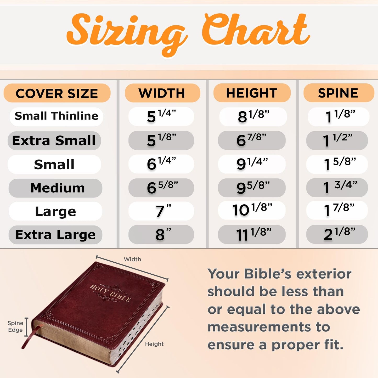 Christian Art Gifts Brown Faux Leather Bible Cover for Men and Women | Ichthus Jesus Fish Emblem Zippered Two-Fold Organizer Case for Bible or Book w/Handle Small Thinline