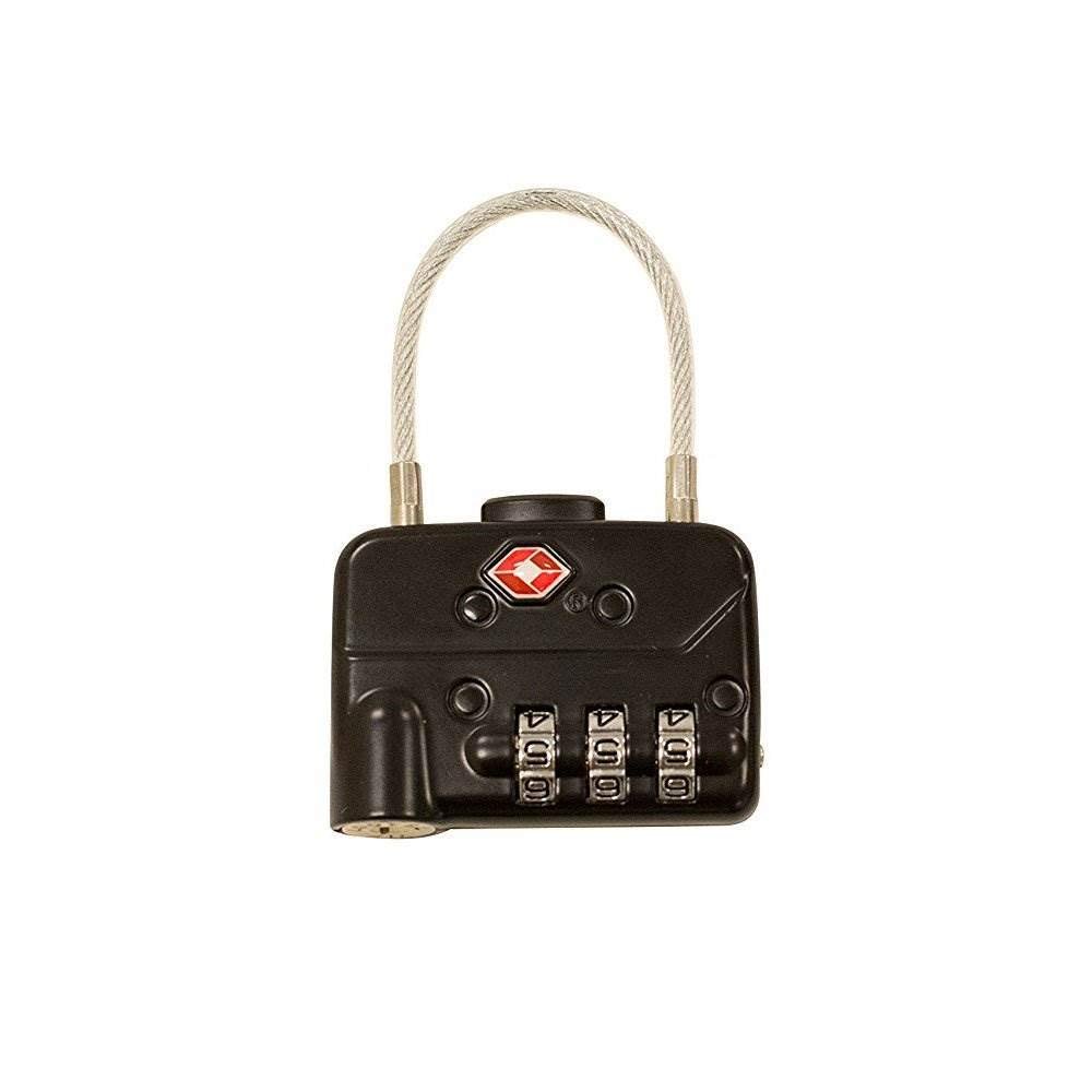SKB 1SKB-PDL-C TSA Combination Cable Padlock - 2 Per Pack