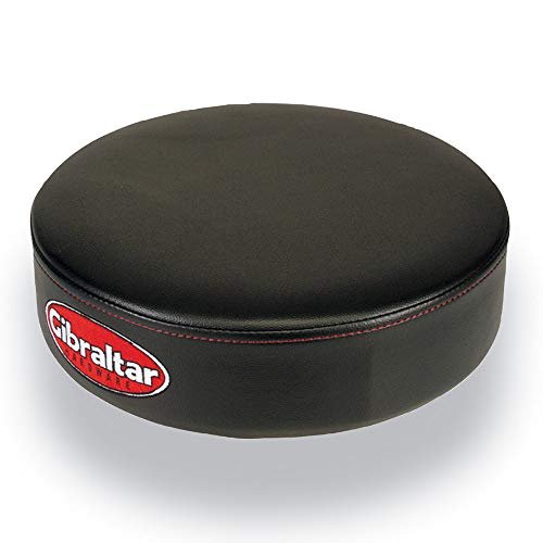 Gibraltar S9608R Vinyl Round Seat, Black