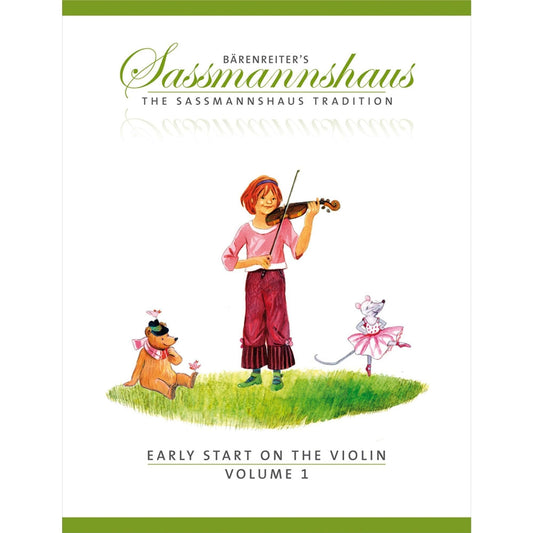 Sassmannshaus, Kurt - Early Start on the Violin Book 3 Published by Baerenreiter Verlag