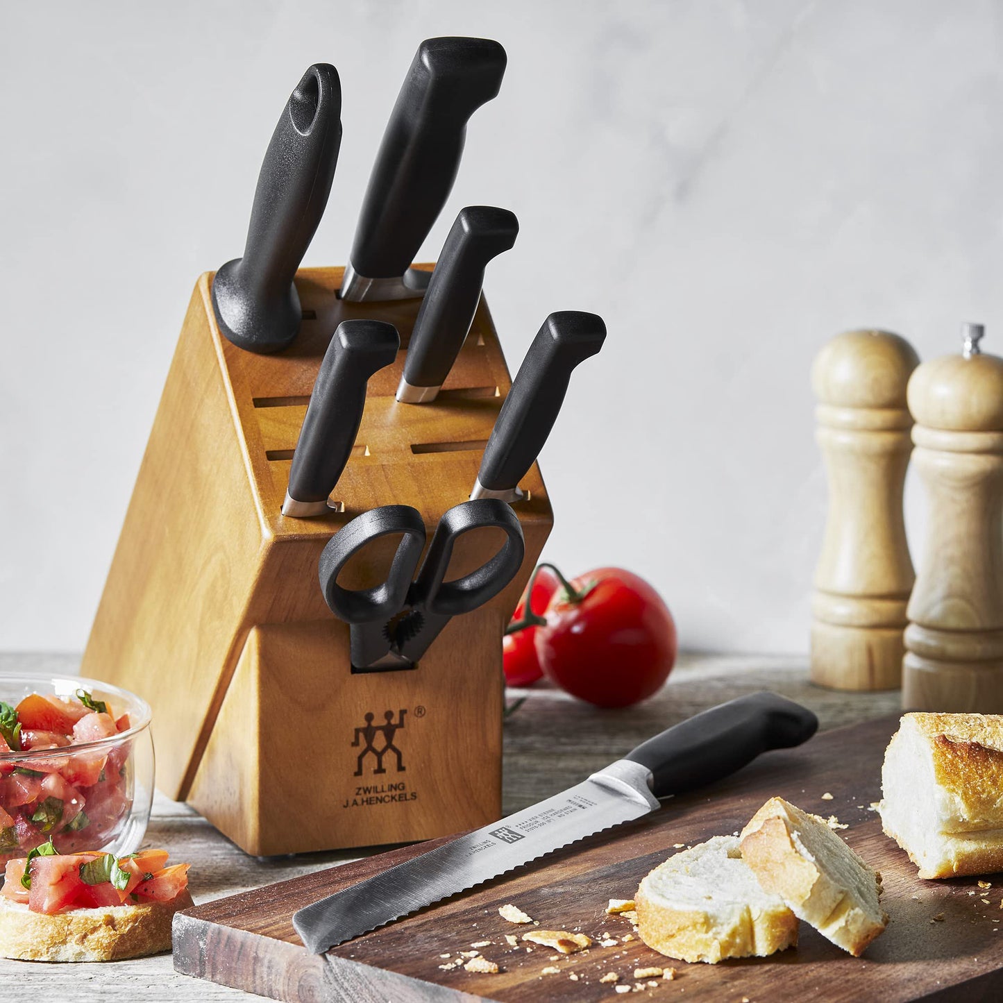 ZWILLING Four Star Knife Block Set