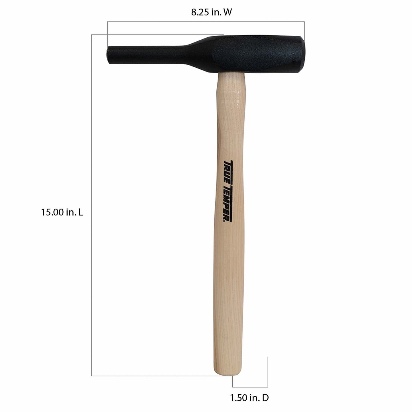 True Temper 20187300 Back-Out Punch, Black/Hickory, 7/8 in Dia x 15 in L