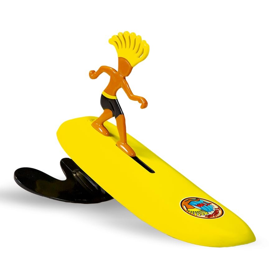 Surfer Dudes Classics Wave Powered Mini-Surfer and Surfboard Toy