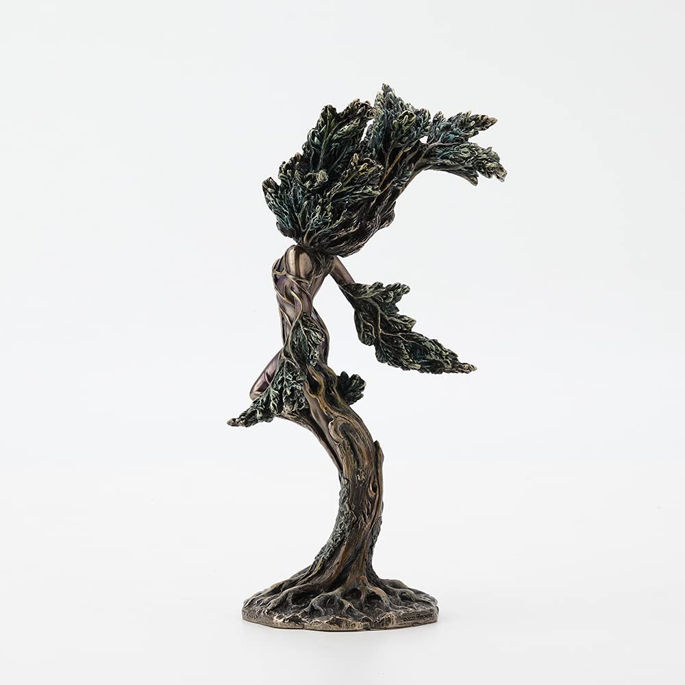 Veronese Design 9 7/8 Inch Nature Spirit Dancer Forest Nymph Resin Home Decor Statue Bronze Finish