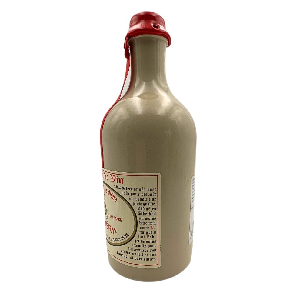 Aged Red Wine Vinegar in a Sandstone Bottle - 16.9oz