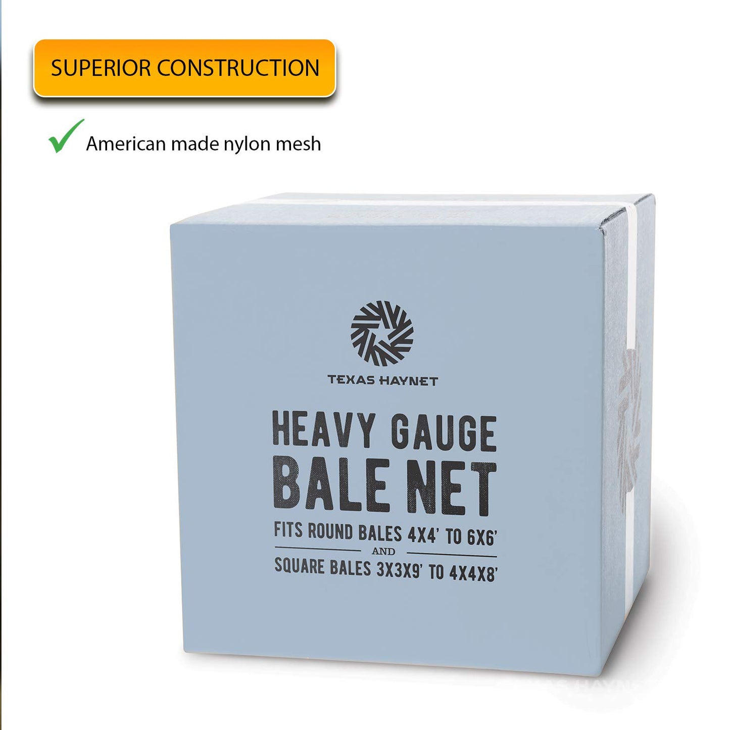 Texas Haynet Round Bale Hay Net