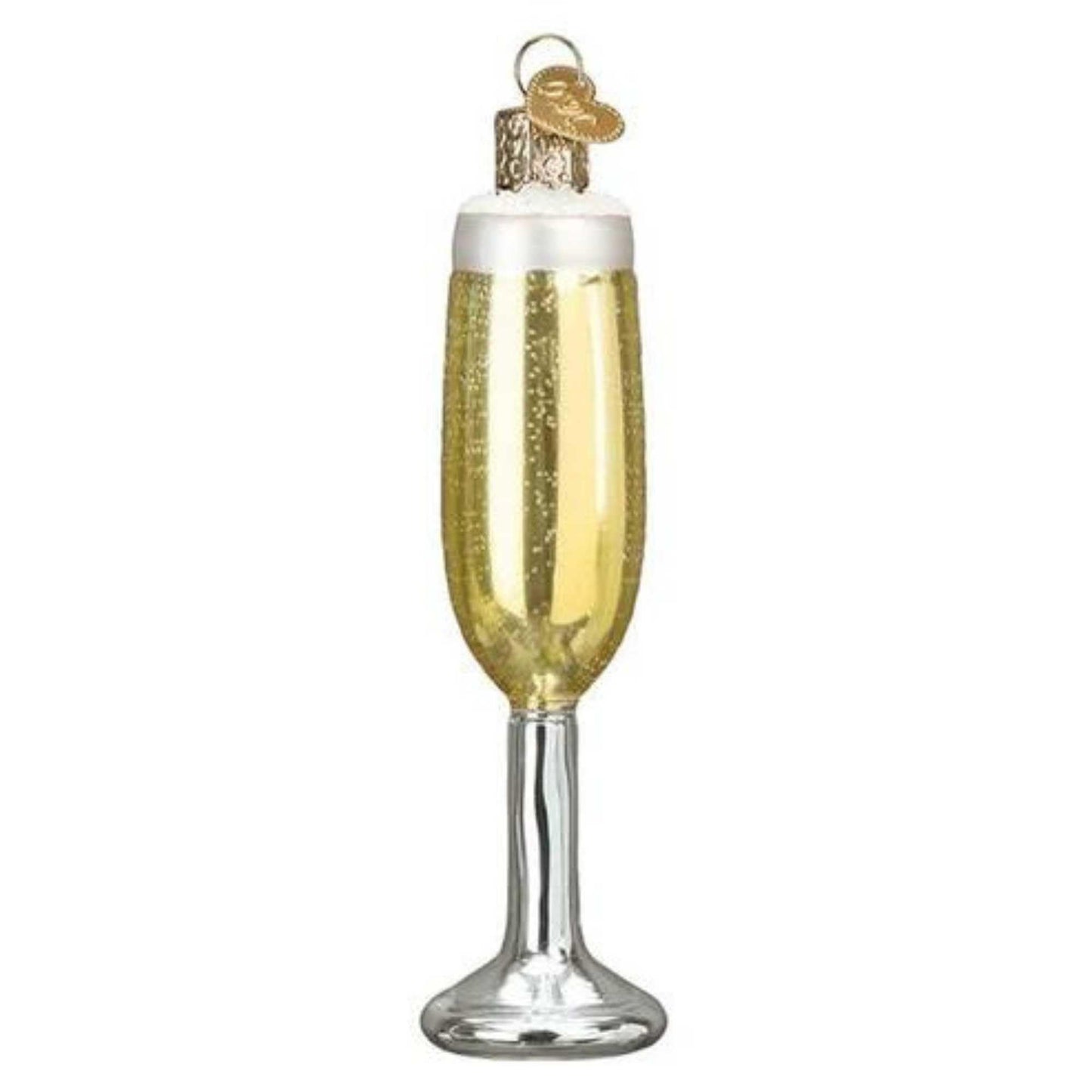 Old World Christmas Champagne Glass Blown Christmas Ornament for Christmas Tree