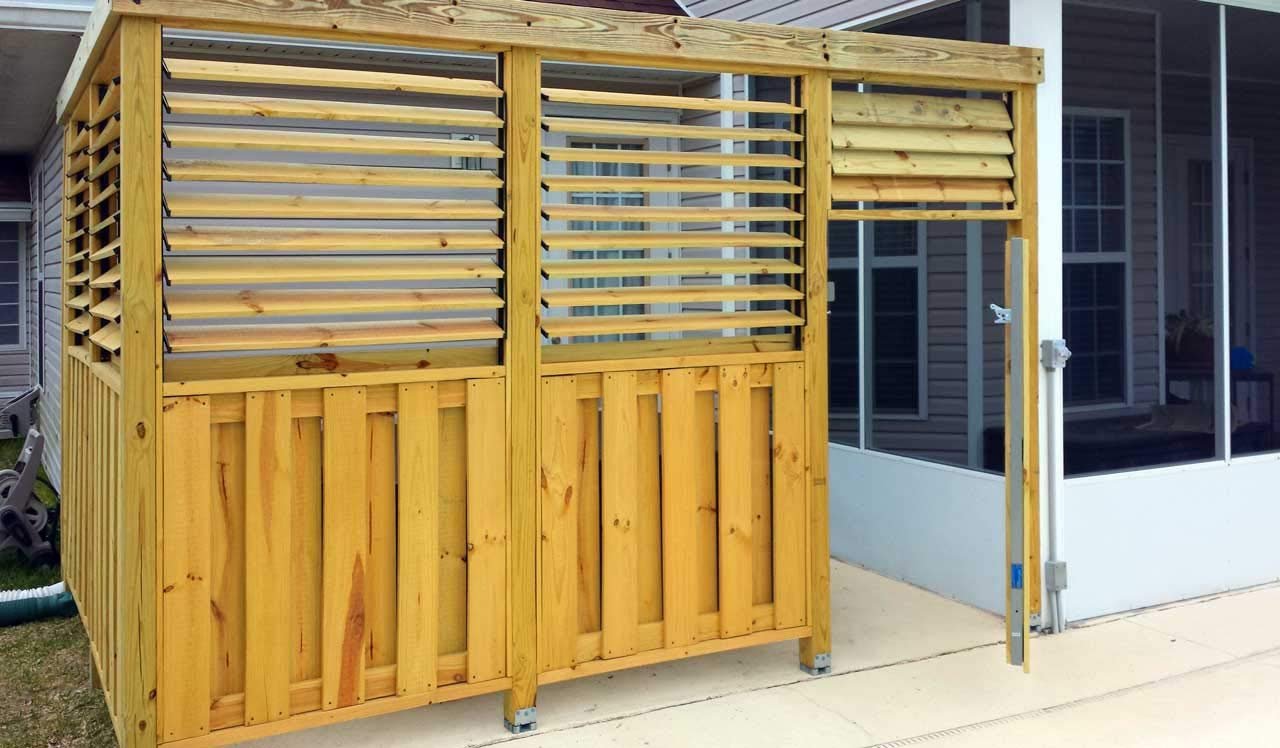 Flex-Fence - Decorative Versa Fence Louver System
