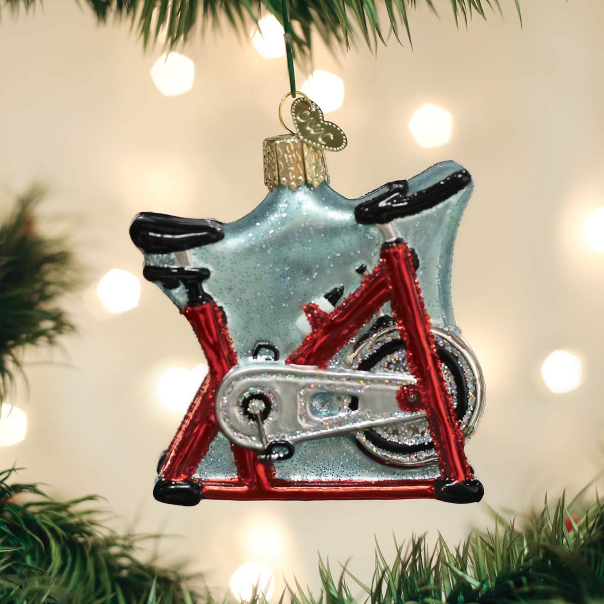 Old World Christmas Spin Cycle Glass Blown Ornaments for Christmas Tree