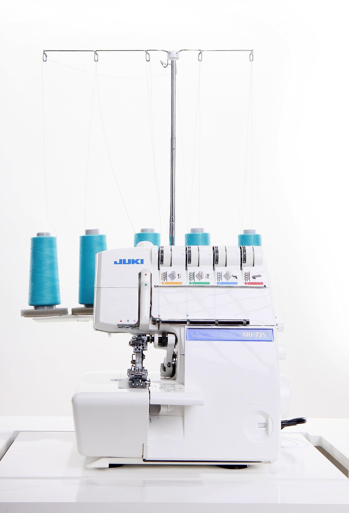 JUKI MO-735 5-Thread Serger and Cover Hem Sewing Machine