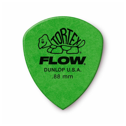 Dunlop Tortex Flow .88 mm Guitar Picks 2 Pack (24) Bundle