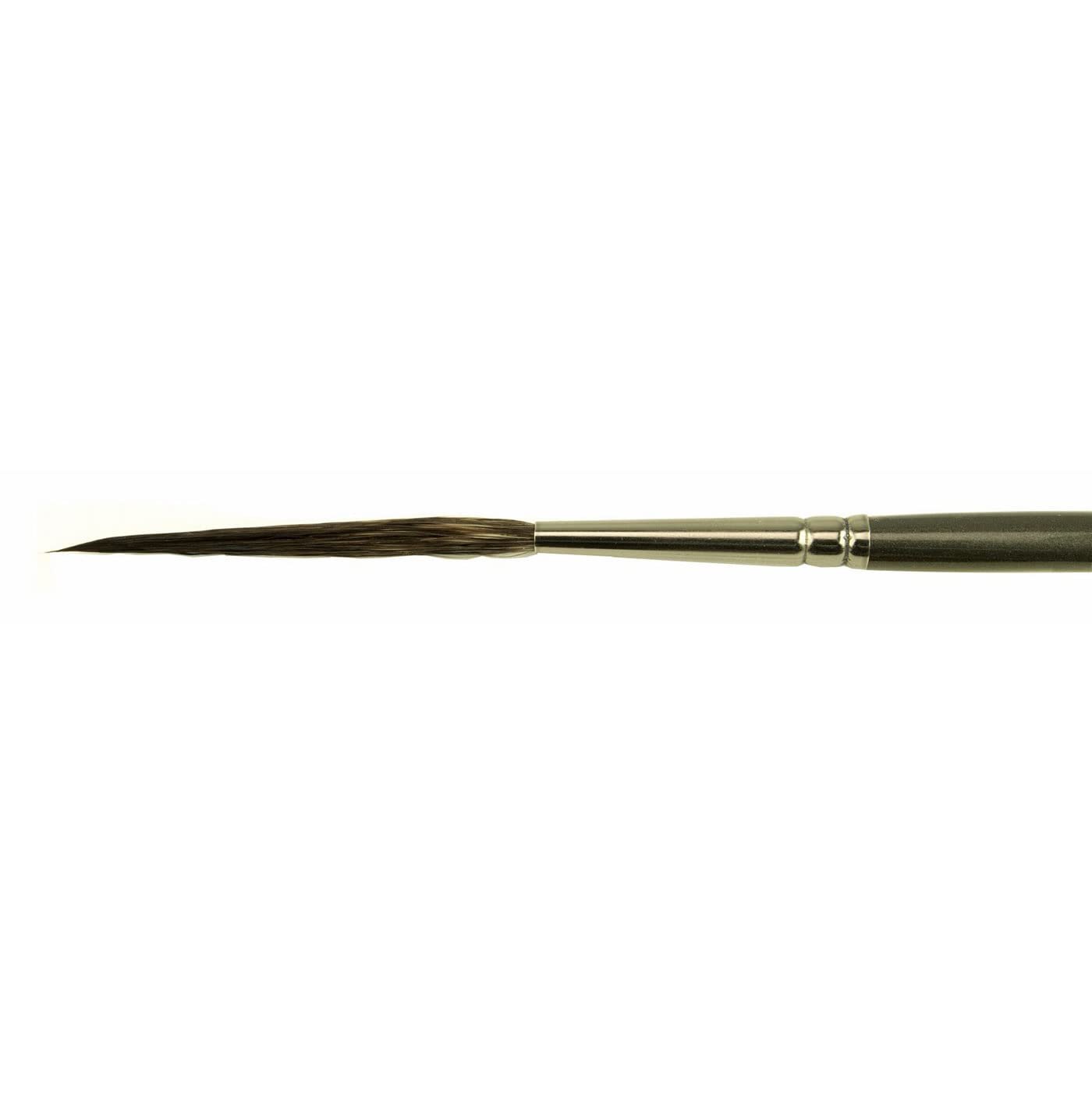 Set of 3 Sizes 0-2 Wizard Vortex Scroll Pinstriper Blue Squirrel Grey Handle Brush