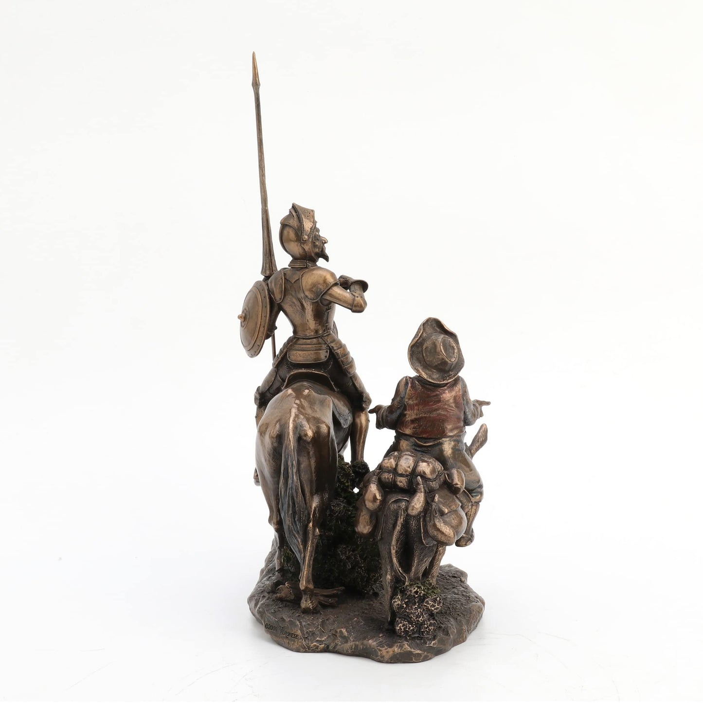 Unicorn Studios Don Quxote & Sancho Panza, Cold Cast Bronze