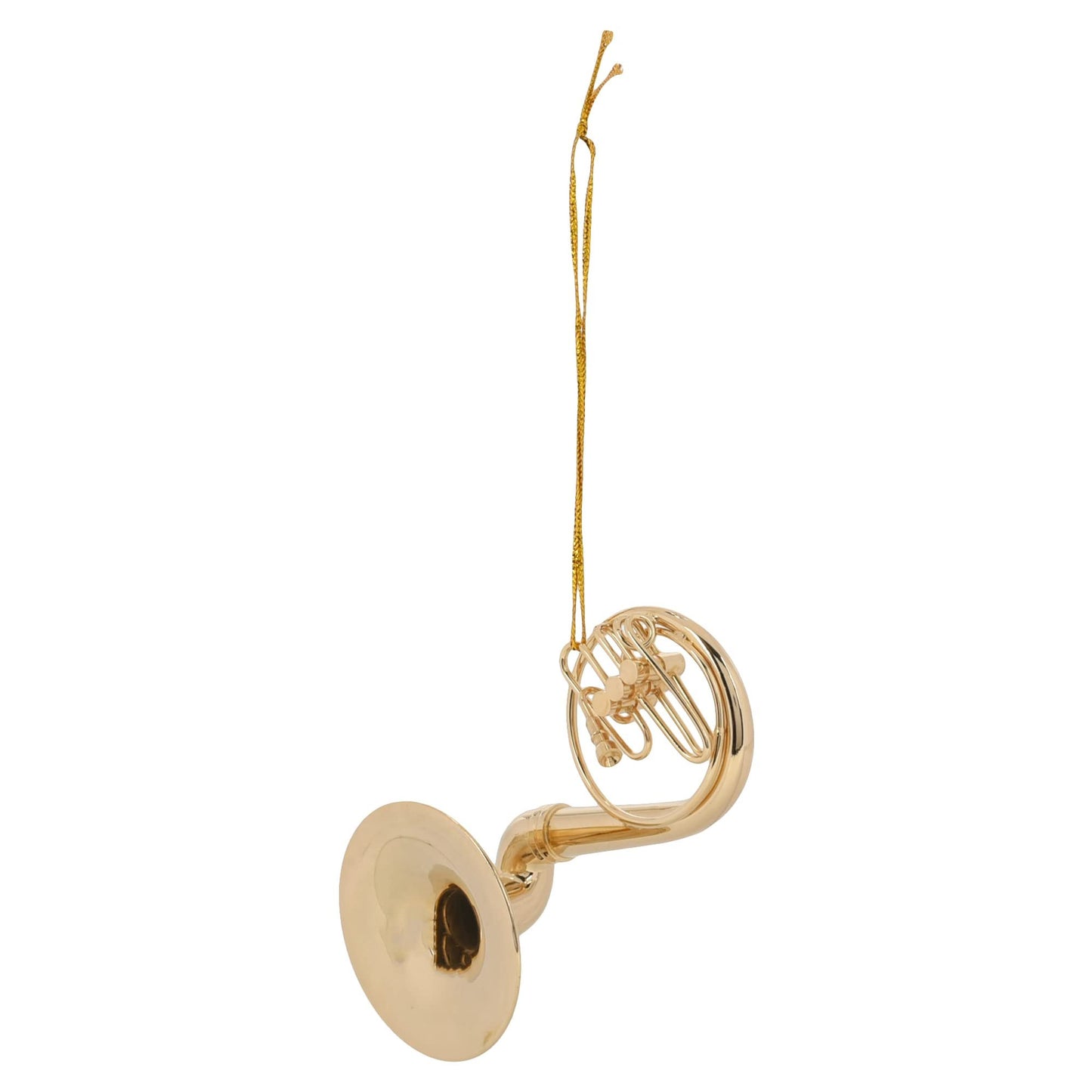 Broadway Gifts Co Gold Tone Sousaphone Instrument 4 inch Brass Hanging Ornament