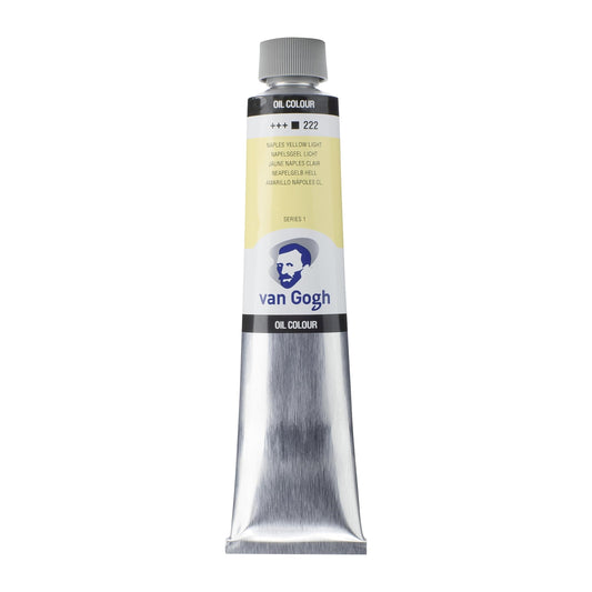 Van Gogh Oil Color Paint, 200ml Tube, Naples Yellow Light 222