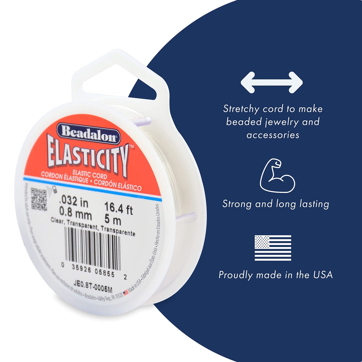 Beadalon Elasticity Stretch Cord