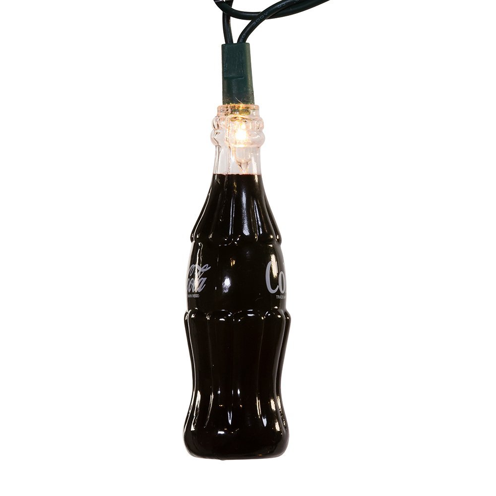 Kurt Adler CC5801 Coke Bottle Light Set, 10 Light