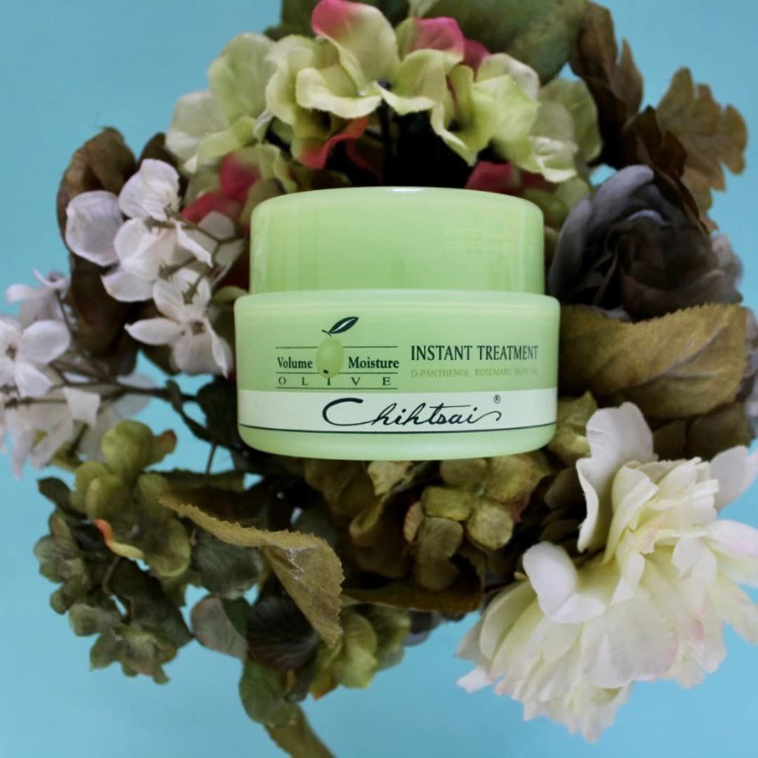 Chihtsai Olive Instant Treatment (2.7oz/80ml) - Leave-in treatment that repairs and conditions hair