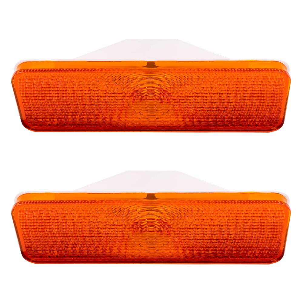 Park/Signal/Side Marker for 1981-1986 Bronco L=R Amber for 1981-1983 F-100 1981-1986 F-150 1981-1986 F-250 1981-1986 F-350 E1TZ13200A FO2520101