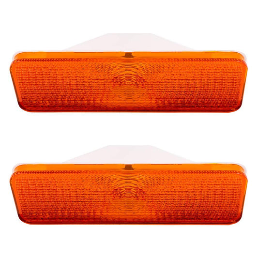 Park/Signal/Side Marker for 1981-1986 Bronco L=R Amber for 1981-1983 F-100 1981-1986 F-150 1981-1986 F-250 1981-1986 F-350 E1TZ13200A FO2520101